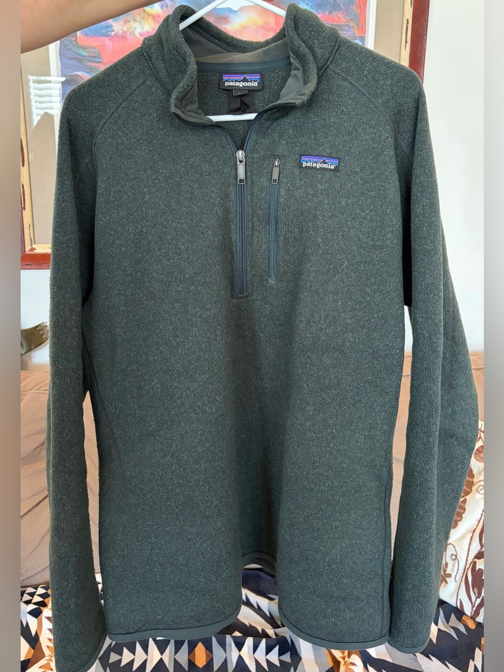 Men’s Patagonia Better Sweater 1/4-zip - size XL